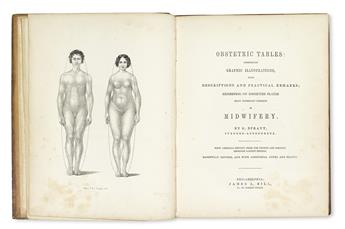 SPRATT, GEORGE. Obstetric Tables.  1850
